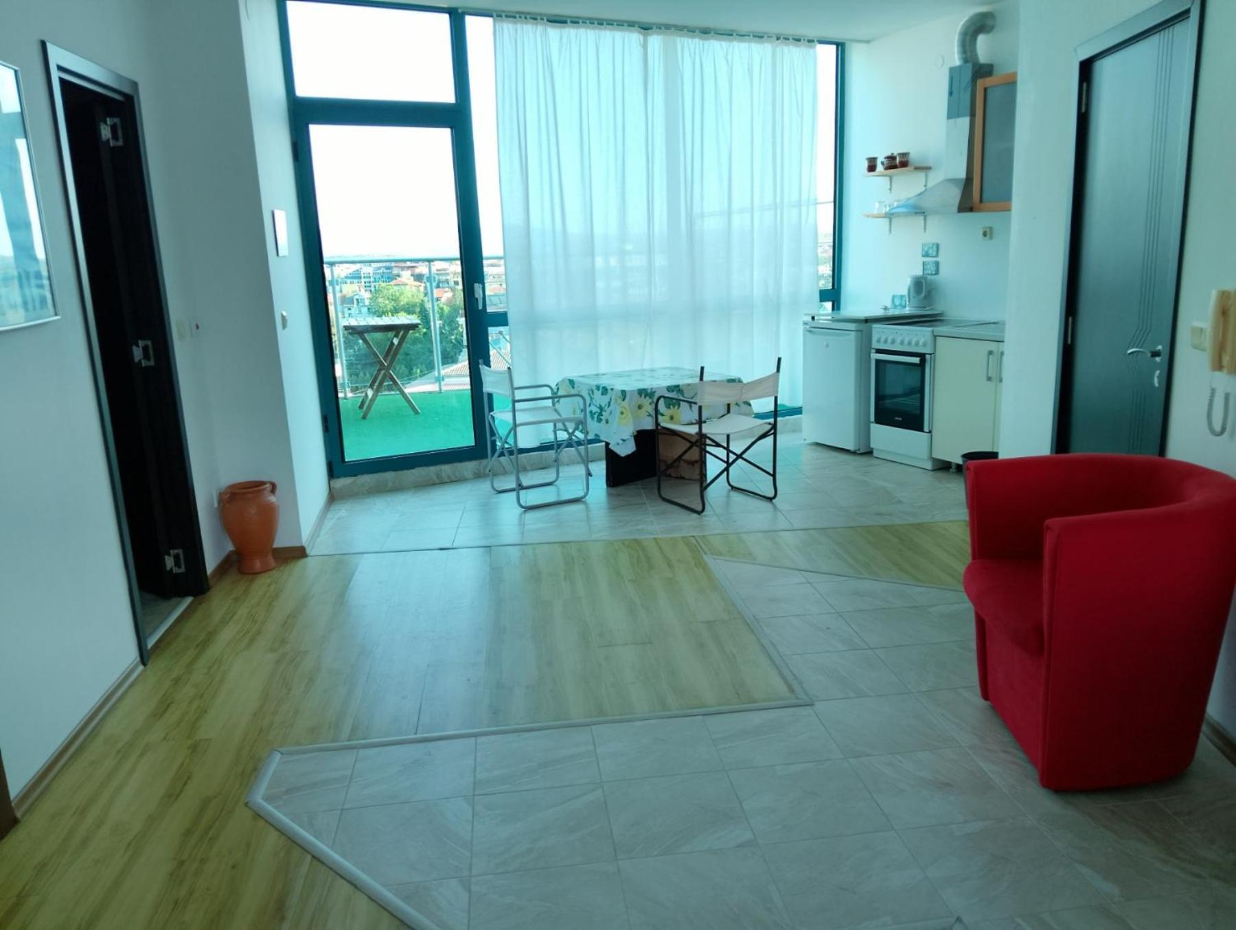 802, Spacy Apm With Sea View. Primorsko Buitenkant foto